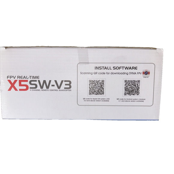 Cheerwing Syma X5SW-V3 Video Transmission 4 Channel Remote Control Quadcopter - Picture 6 of 6